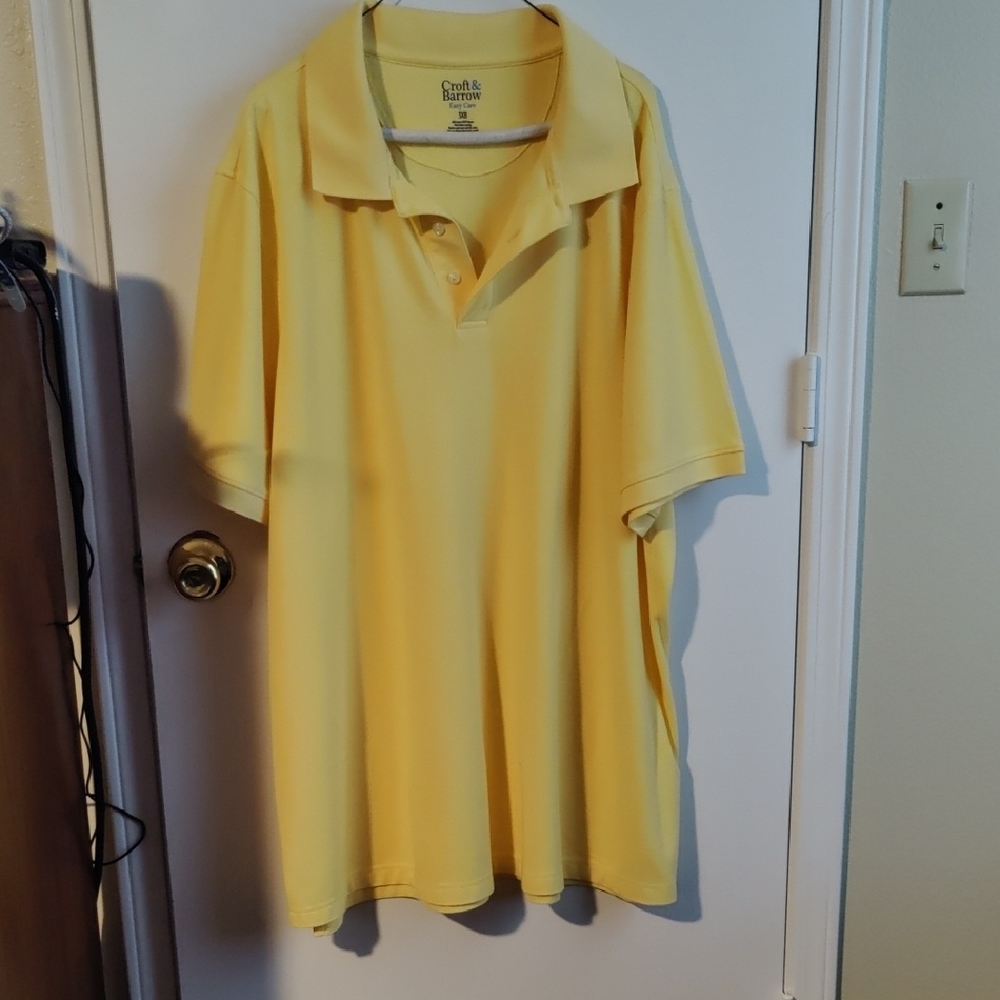 Croft & Barrow Men's Yellow Polo Shirt